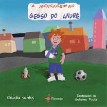 A mensagem no gesso do André