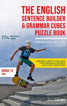 The English Sentence Builder & Grammar Cubes Puzzle Book