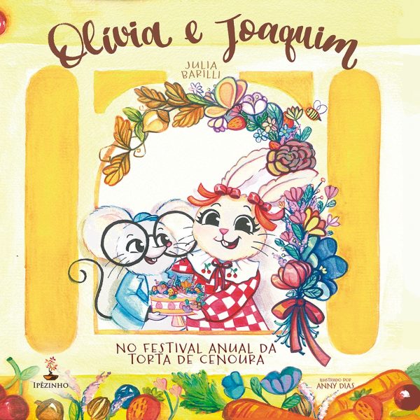 Olívia e Joaquim no Festival Anual da Torta de Cenoura