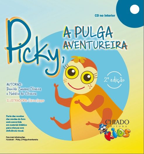Picky, a pulga aventureira - Livro + CD