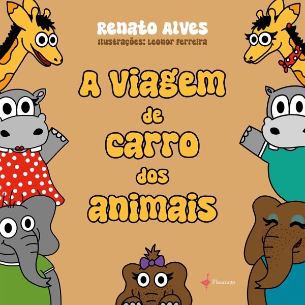Capa do livro A Viagem de Carro dos Animais